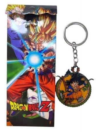 Producto - Llavero de metal giratorio Goku kid