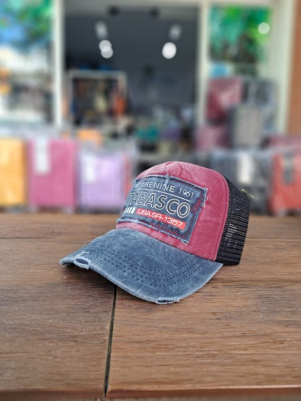 Producto - Gorra Tabasco Roja/Azul art 125822