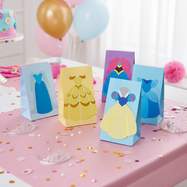 Producto - BOLSITAS GOLOSINERAS VESTIDOS PRINCESAS