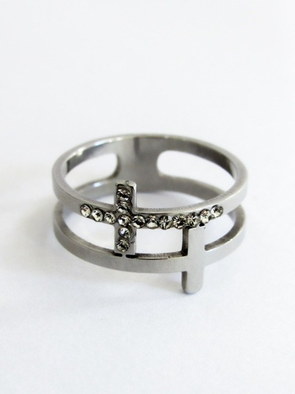 Producto - Anillo Doble Cruces
