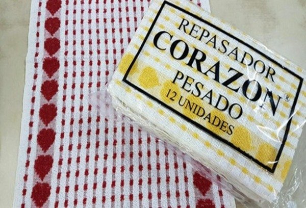 Producto - REPASADOR CORAZON X 12