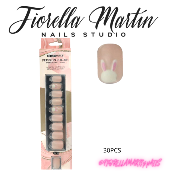 Producto - CHERIMOYA PRESS ON CUADRADA 30PCS ZH238