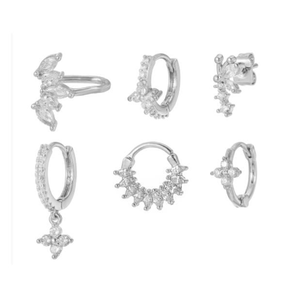 Producto - Aros Texas plateado