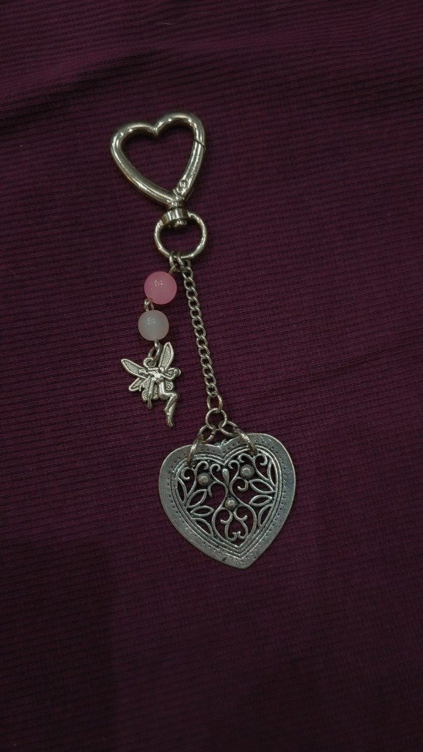 Producto - Bag Charm Pink Heart