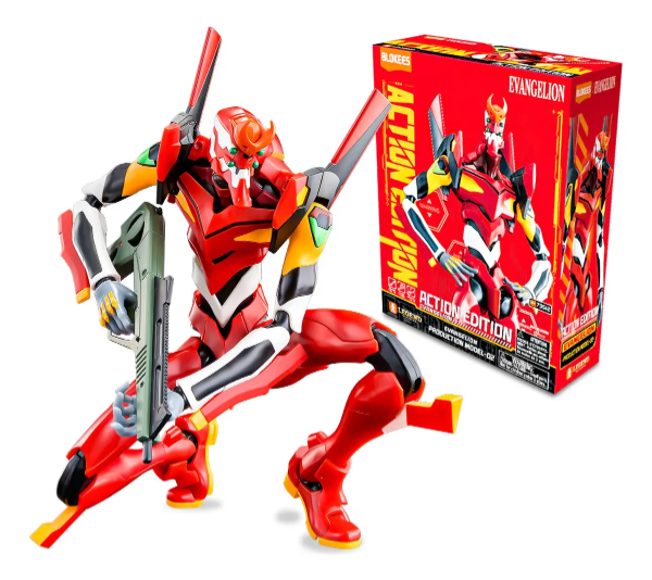 Producto - Model Kit Eva 02 - Neon Genesis Evangelion - Blokees (Licenciado)