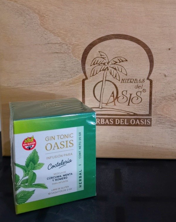 Producto - Infusión Herbal Coctelería Gin Tonic