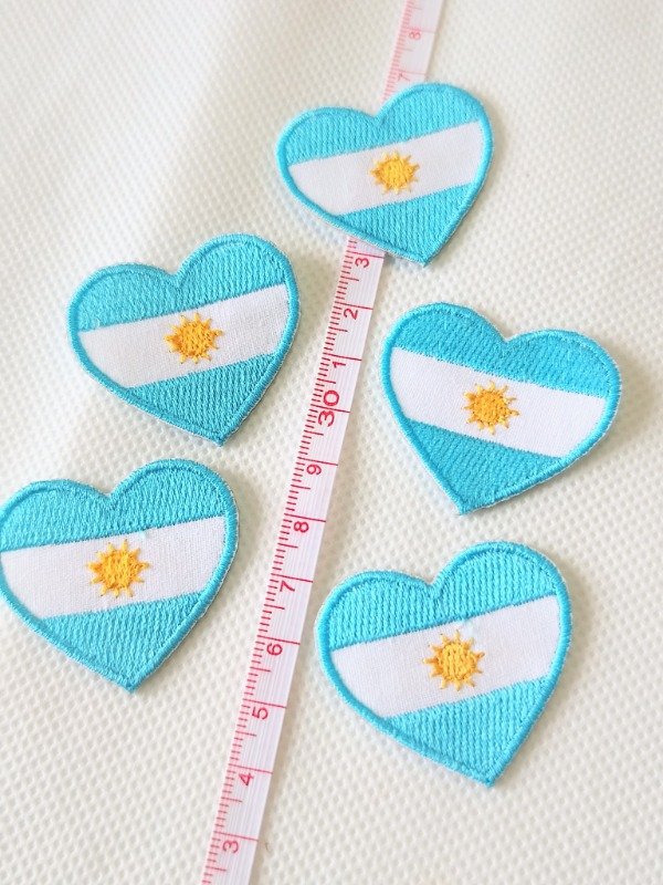 Producto - Aplique corazón bordado Argentina - 2
