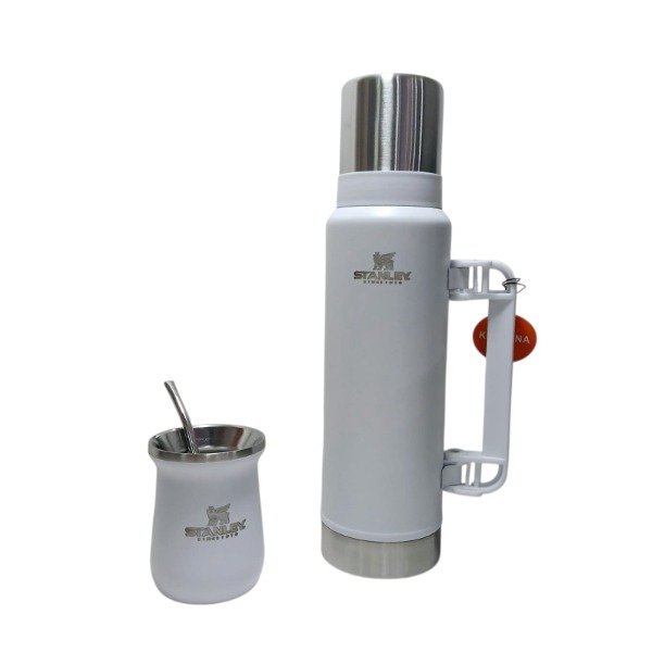 Producto - Set termo stanley 1.2L + mate 260ml blanco