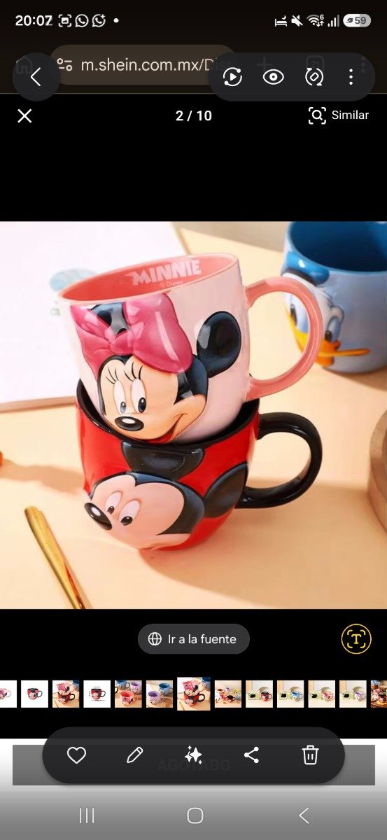 Producto - Taza 3D MICKEY ROJO - 2
