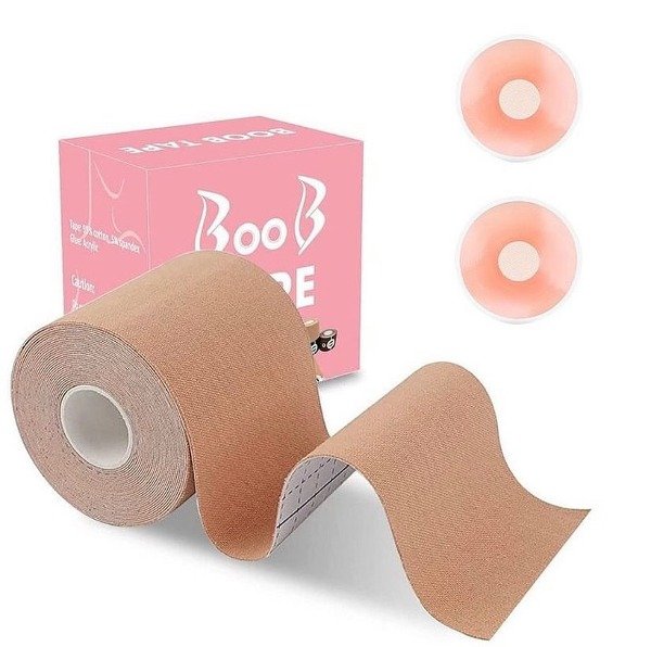 Producto - COMBO Cinta Boob Tape + Pezoneras