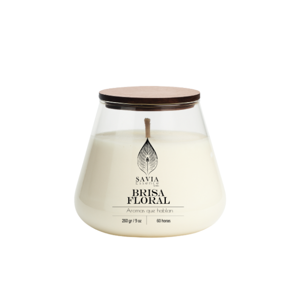 Producto - Vela Vaso Volcan Brisa Floral