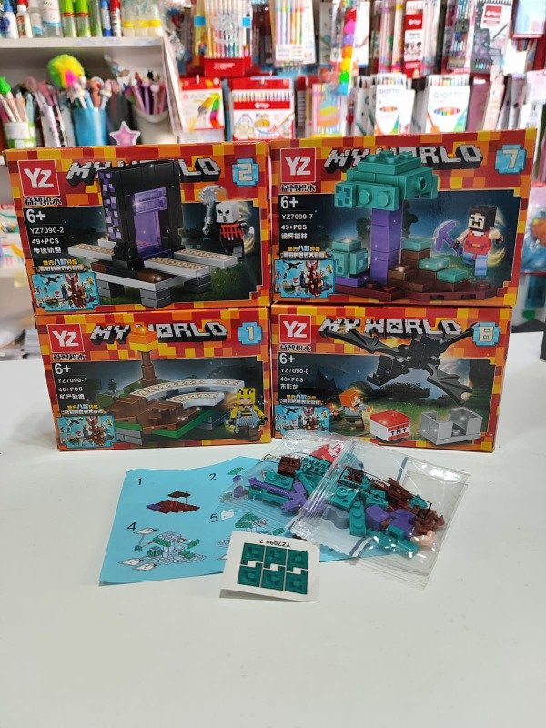 Producto - Bloques tipo Legos Minecraft Colección