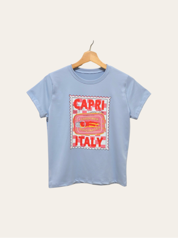 Producto - Remera Capri Italy sardinas estampada (soft con DTF) - 5
