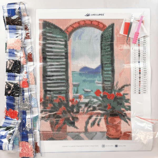 Producto - Diamond Painting - VENTANA ABIERTA
