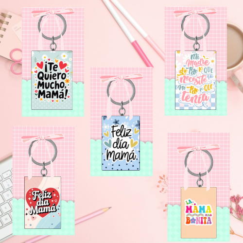 Producto - Llavero con packaging MAMÁ