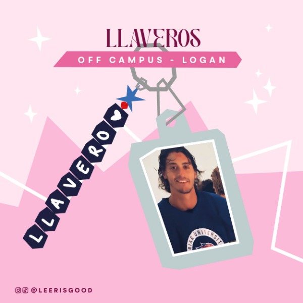 Producto - Llavero JOHN LOGAN - Off Campus.