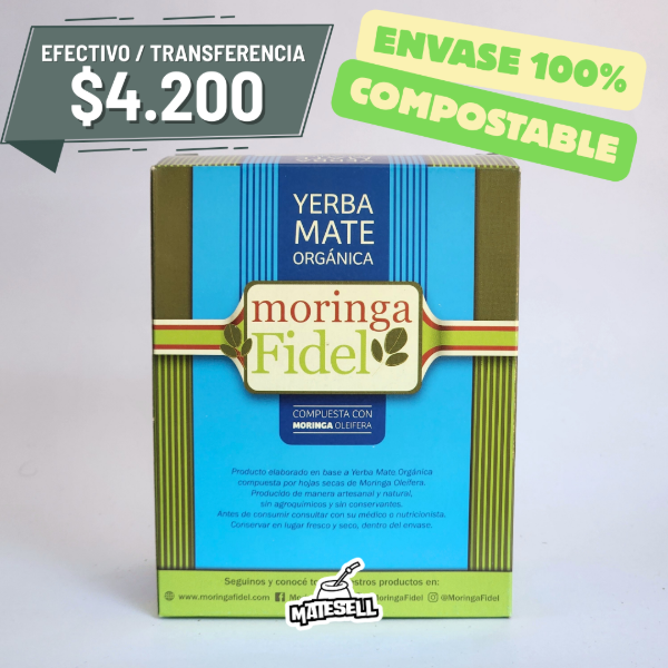 Producto - FIDEL ORGÁNICA CON MORINGA OLEIFERA 250GR