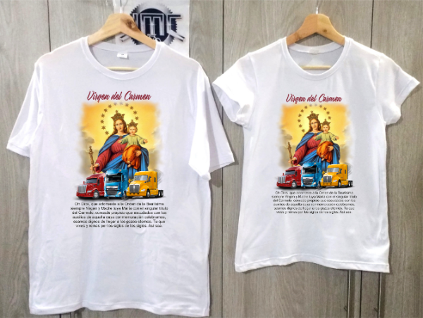 Producto - Camiseta Virgen del Carmen - Oración