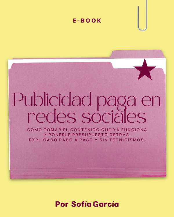 Producto - Ebook Publicidad paga en redes sociales