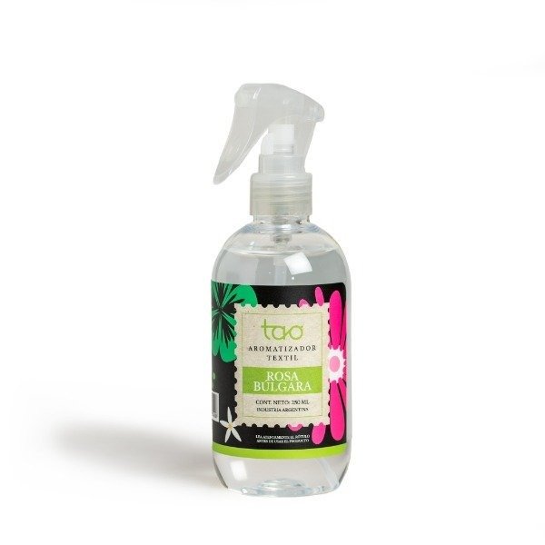Producto - Aromatizador TAO Textil 250cc- Rosa Bulgara