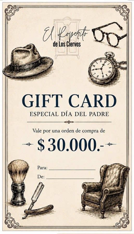 Producto - Gift Card DIA DEL PADRE