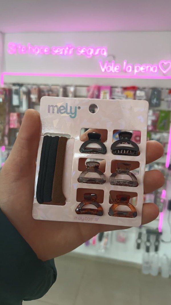 Producto - Set De Broche Y Colita Mely
