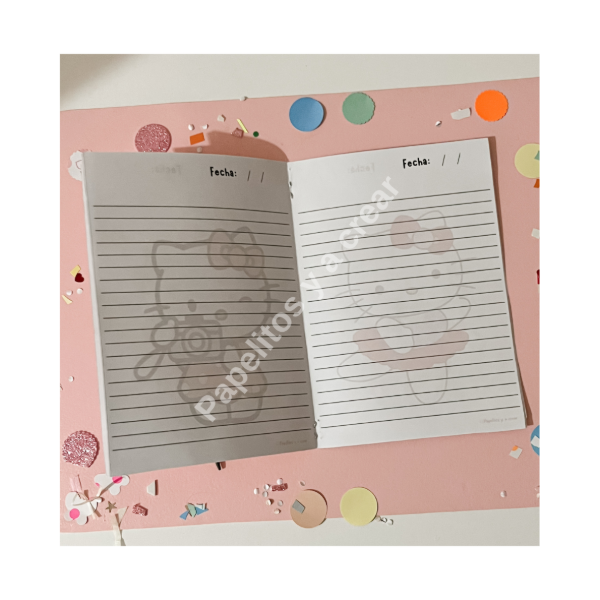 Producto - Cuaderno Kitty, Melody, Kuromi - 1
