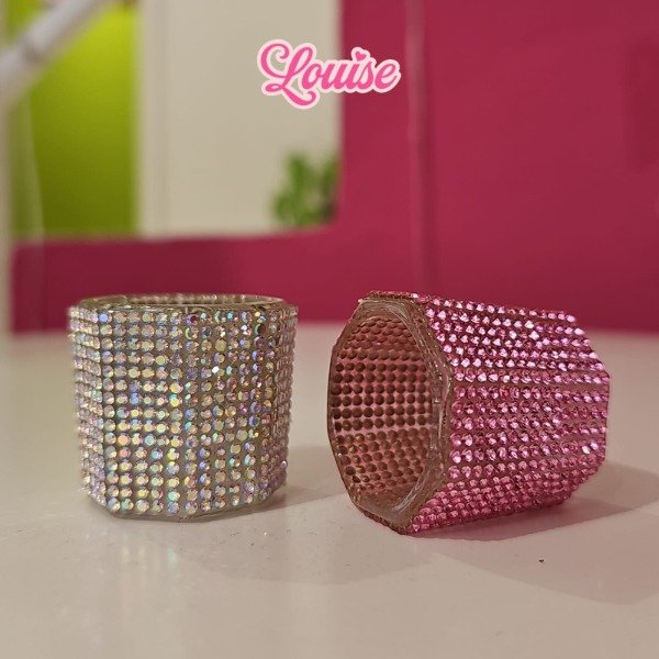 Producto - Vaso dappen - City girl - con glitter