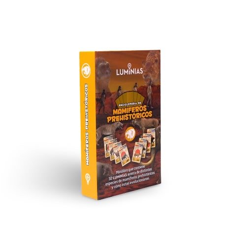 Producto - LUMINIAS CLAP! - ENCICLOPEDIA DE MAMÍFEROS PREHISTÓRICOS