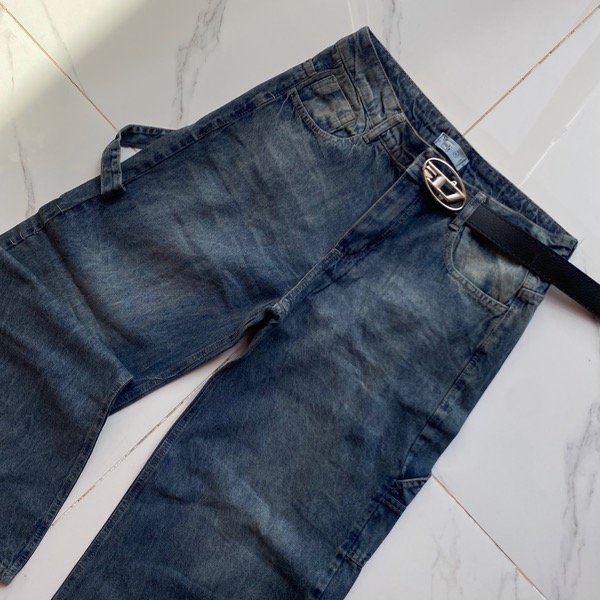 Producto - jean baggy óxido