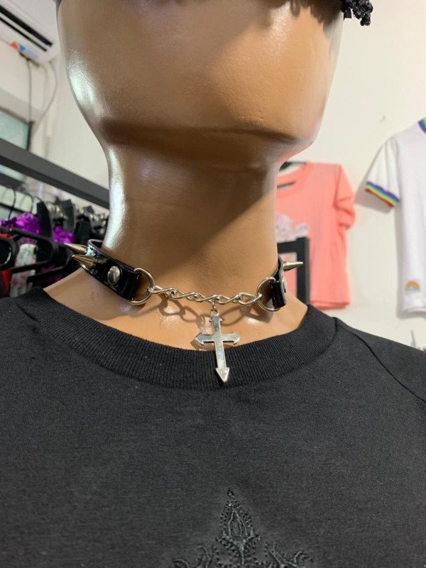 Producto - Choker Bruja Cruz BBK