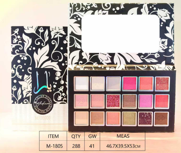 Producto - SOMBRA ARABE 18 COLOR NEGRO M1805