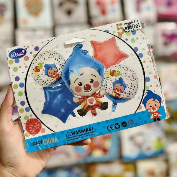 Producto - Set de globos PLIM PLIM 5 pcs