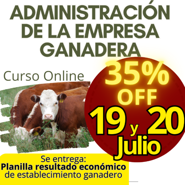 Producto - Curso online Administración de la Empresa Ganadera