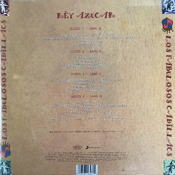 Producto - LP LOS FABULOSOS CADILLACS Rey azúcar (doble) - 1
