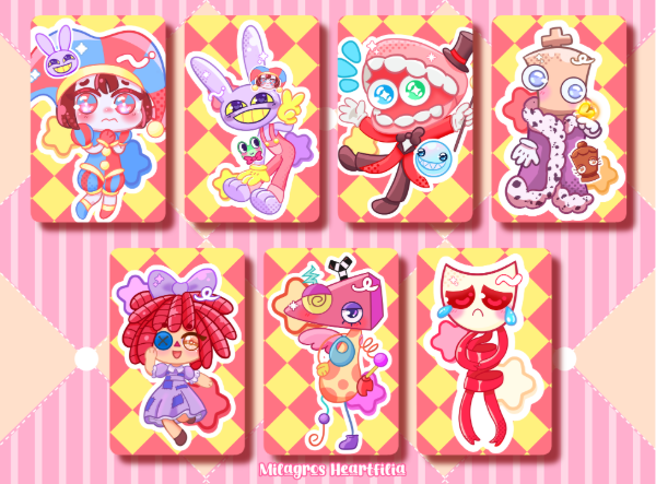 Producto - Photocards - Digital Circus