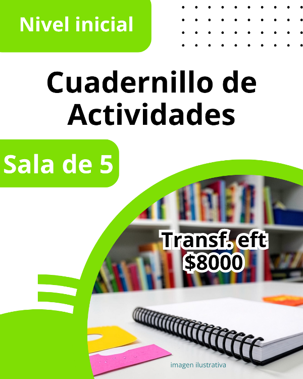 Producto - Sala de 5 - Actividades