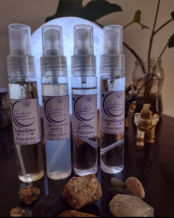 Producto - Bruma áurica - Aromaterapia y Gemoterapia