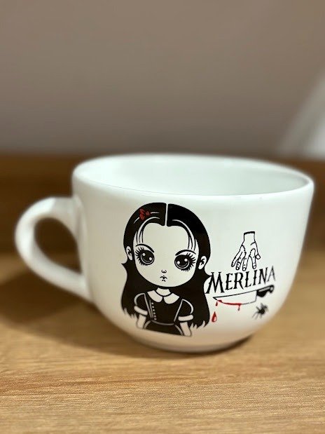 Producto - Tazón mediano blanco Merlina