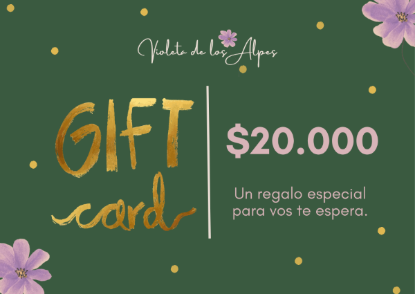 Producto - Gift Card 20