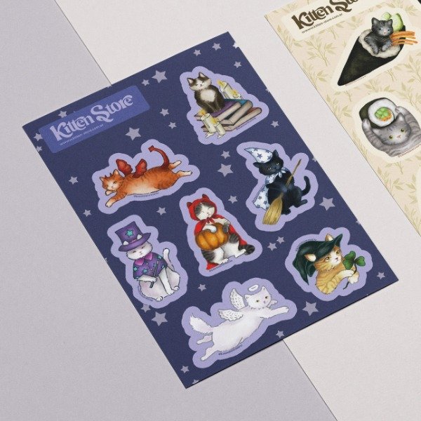 Producto - Plancha de stickers Halloween