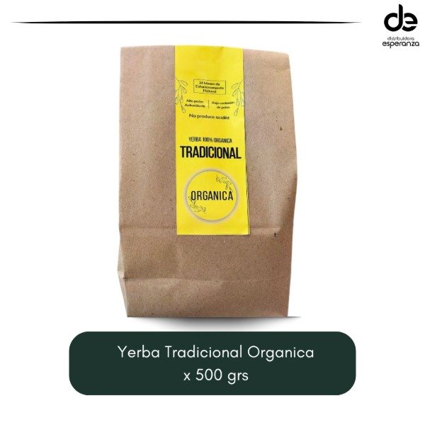Producto - Yerba Tradicional x 500 grs Orgánica