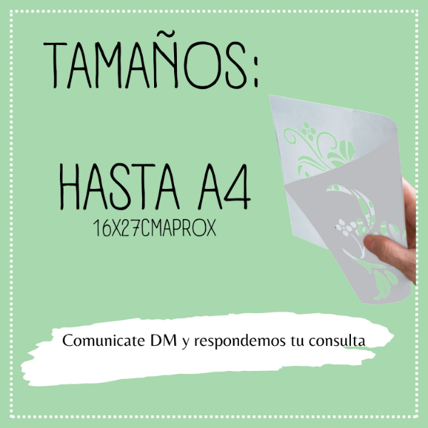 Producto - Stencil Frases (20x15) - 5