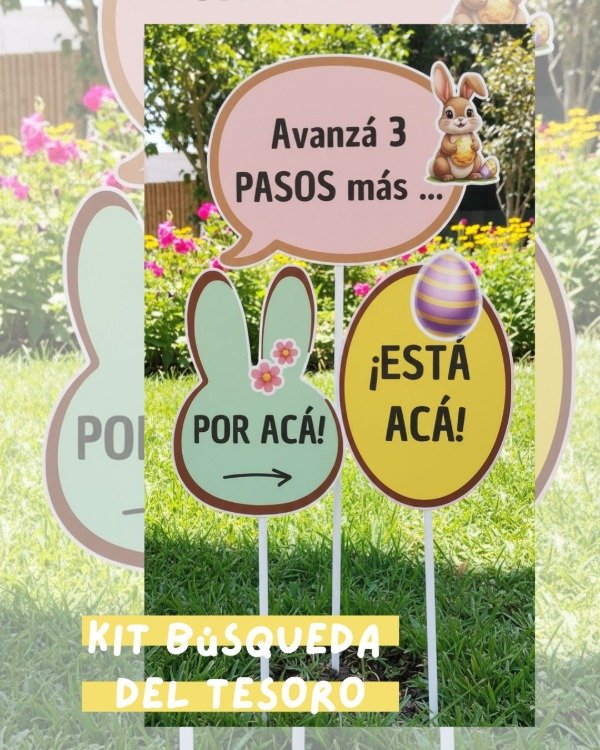 Producto - KIT COMPLETO BUSQUEDA DEL TESORO