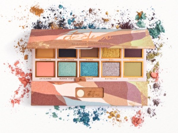 Producto - Paleta de sombras Destino Alamar cosmetics