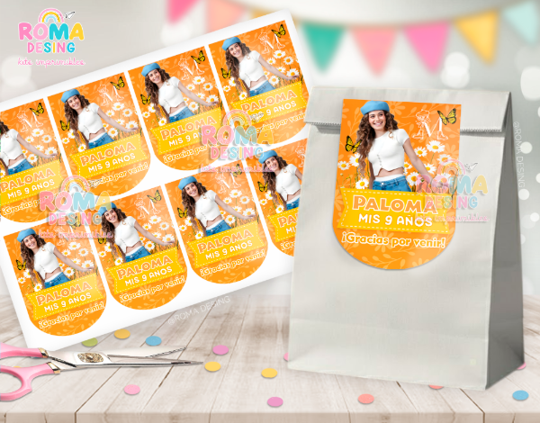 Producto - Etiquetas bolsita Margarita