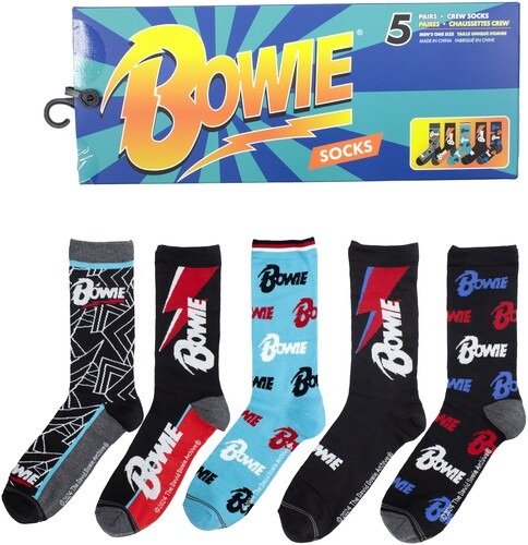 Producto - DAVID BOWIE - Medias 5 Pk Gift Bx (Merch)