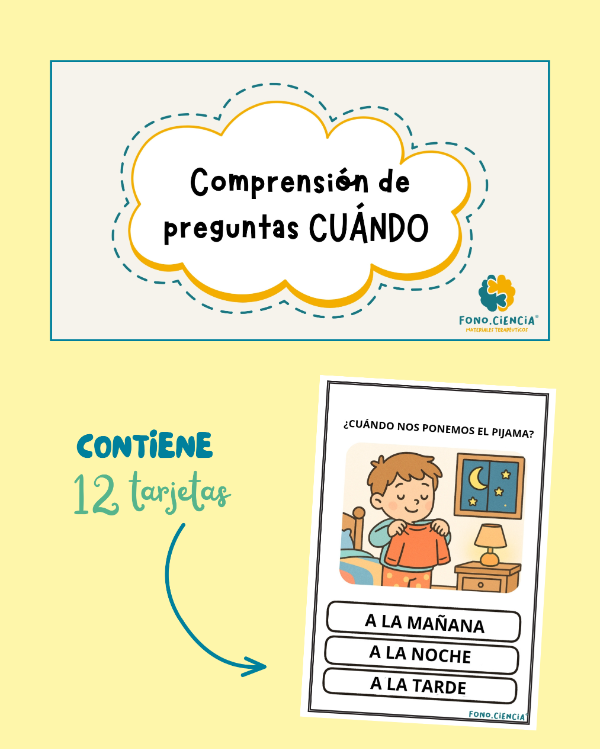 Producto - Comprensión de preguntas: CUÁNDO