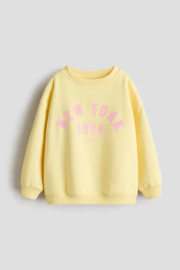 Producto - Buzo HyM New York amarillo - 0