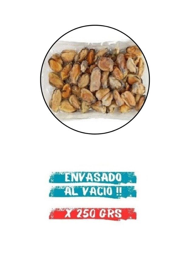 Producto - Mejillones pelados (x 250 grs)